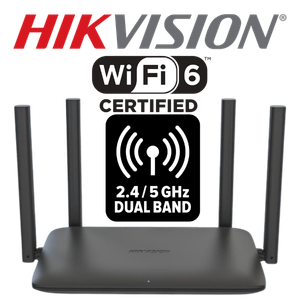ROUTER HIKVISION DS-3WR15X WIFI 6 1500M DOBLE BANDA GIGABIT 4 ANTENAS