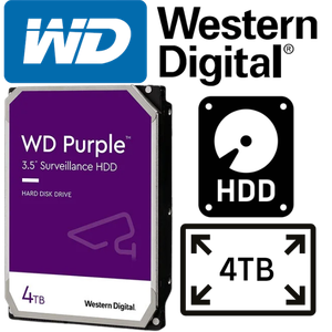 DISCO DURO WESTER DIGITAL SE-HDD4TB PURPLE 4 TERAS SATA 4000GB