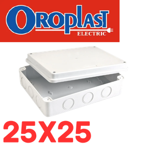 CAJA PASO OROPLAST 25X25 PLASTICO  250X250X100