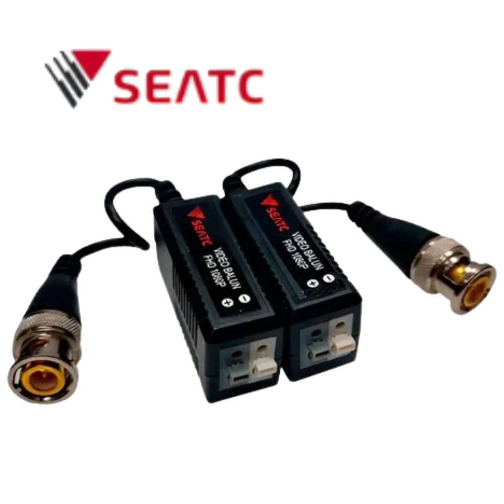 BALUN SEATC SE-V203 FULLHD PASIVO X2 CVI/TVI/AHD
