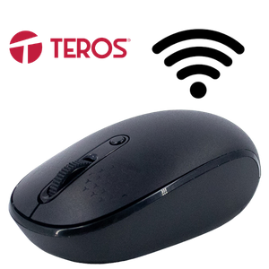 MOUSE INALAMBRICO TEROS TE-1237S 2.4GHz 4 BOTONES COLOR NEGRO