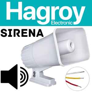 SIRENA HAGROY DOBLE TONO 30W 