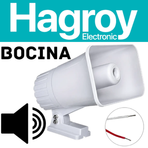 BOCINA HAGROY DOBLE TONO 30W