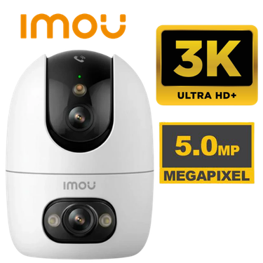 [IPC-S20EN-10M0S] CAMARA WIFI IMOU IPC-S20EN-10M0S RANGER 2 DUAL  5MP+5MP 3K PT 360° SENSOR DE RUIDO LUZ LED SIRENA DE ALERTA 01 PUERTO RJ45 AUDIO 2 VIAS.