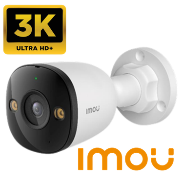 [IPC-PS3EN-5M0] CAMARA IP POE IMOU IPC-PS3EN-5M0 BULLET 3  5MP 3K LENTE FIJO LUZ LED SIRENA DE ALERTA 01 PUERTO RJ45 AUDIO 2 VIAS.
