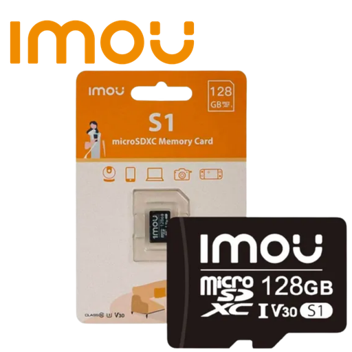 [ST2-128-S1] MICROSD IMOU ST2-128-S1 MEMORIA MICROSD 128GB PARA CAMARA DE SEGURIDAD 24/7