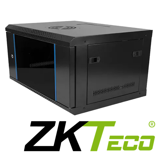 [ZK-R6U-5406A] GABINETE 6RU ZK-Teco ZK-R6U-5406A PUERTA DE VIDRIO ANCHO 530MM X 400MM PROFUNDIDAD Y 300 MM DE ALTO