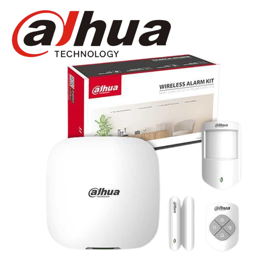 [DHI-DB-ARC3000H-W2] KIT ALARMA DAHUA ART-ARC3000H-03-W2 KIT ALARMA CONTRA ROBO INALAMBRICO WIFI INCLUYE: PANEL, PIR, MAGNETICO Y LLAVERO.