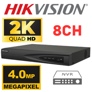 [HK-DS7608NI-Q1] NVR HIKVISION DS7608NI-Q1 GRABADOR 8 CANALES H.265+ VIDEO Y AUDIO CAPACIDAD 1 HDD: HASTA 8 TB