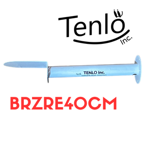 [BRZRE40CM] BRAZO RECTO TENLO BRZRE40CM METALICO 40CM ELECTROESTATICA, CON TECHO PARA CAMARAS IMOU/EZVIZ