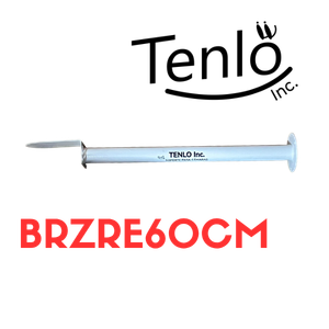 [BRZRE60CM] BRAZO RECTO TENLO BRZRE60CM METALICO 60CM ELECTROESTATICA, CON TECHO PARA CAMARAS IMOU/EZVIZ