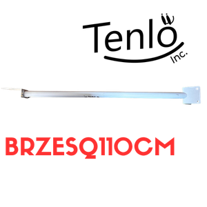 [BRZESQ110CM] BRAZO ESQUINERO TENLO BRZESQ110CM METALICO 110CM ELECTROESTATICA, CON TECHO PARA CAMARAS IMOU/EZVIZ