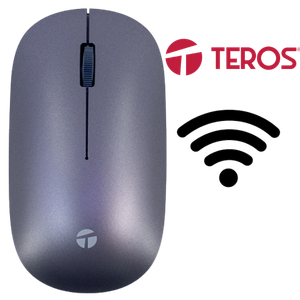 [TE-1230CS] MOUSE INALAMBRICO TEROS TE-1230CS RECARGABLE, 3 BOTONES 1200 DPI