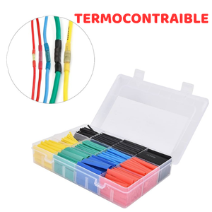 [SET-140] KIT DE FUNDA TERMOCONTRAIBLE SET DE 140PCS