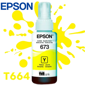 [T664420-AL] BOTELLA DE TINTA EPSON T664 YELLOW 70ml