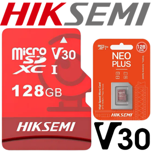 [HK-HS-TF-E1/128G] MICROSD NEO PLUS MEMORIA 128GB PARA CAMARA DE SEGURIDAD 24/7 GRABA EN 4K